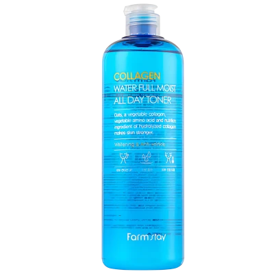 FARMSTAY Tonic cu colagen COLLAGEN WATER FULL MOIST ALL DAY TONER 500ml