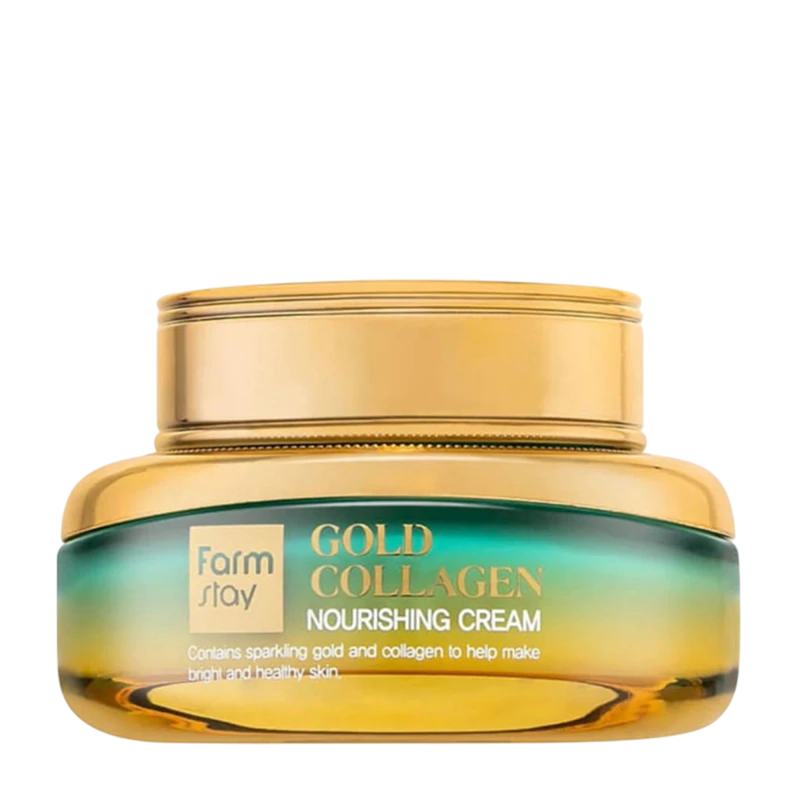 FARMSTAY Питательный крем GOLD COLLAGEN NOURISHING CREAM 55ml