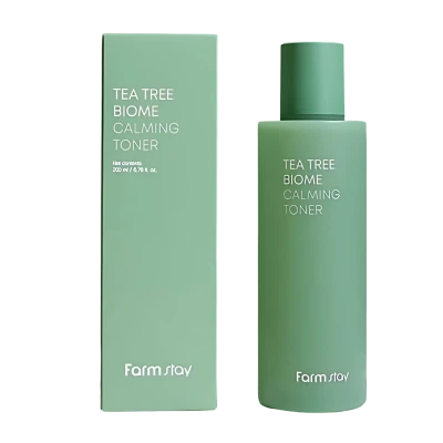 FARMSTAY Tonic cu extract de arbore de ceai TEA TREE BIOME CALMING TONER 200ml