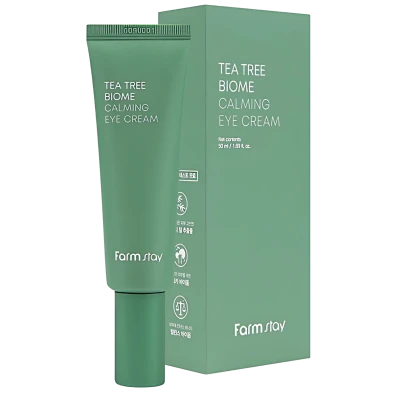 FARMSTAY Crema pentru ochi cu ceai verde TEA TREE BIOME CALMING EYE CREAM 50ml