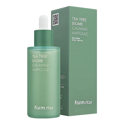 FARMSTAY Сыворотка с экстрактом чайного дерева TEA TREE BIOME CALMING AMPOULE 50ml