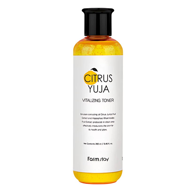 FARMSTAY Tonic cu extract de yuzu CITRUS YUJA VITALIZING TONER 280ml