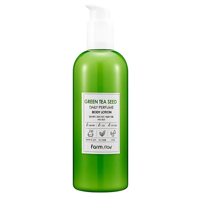 FARMSTAY Лосьон для тела с зеленым чаем GREEN TAE SEED DAILY PERFUME BODY LOTION 330ml