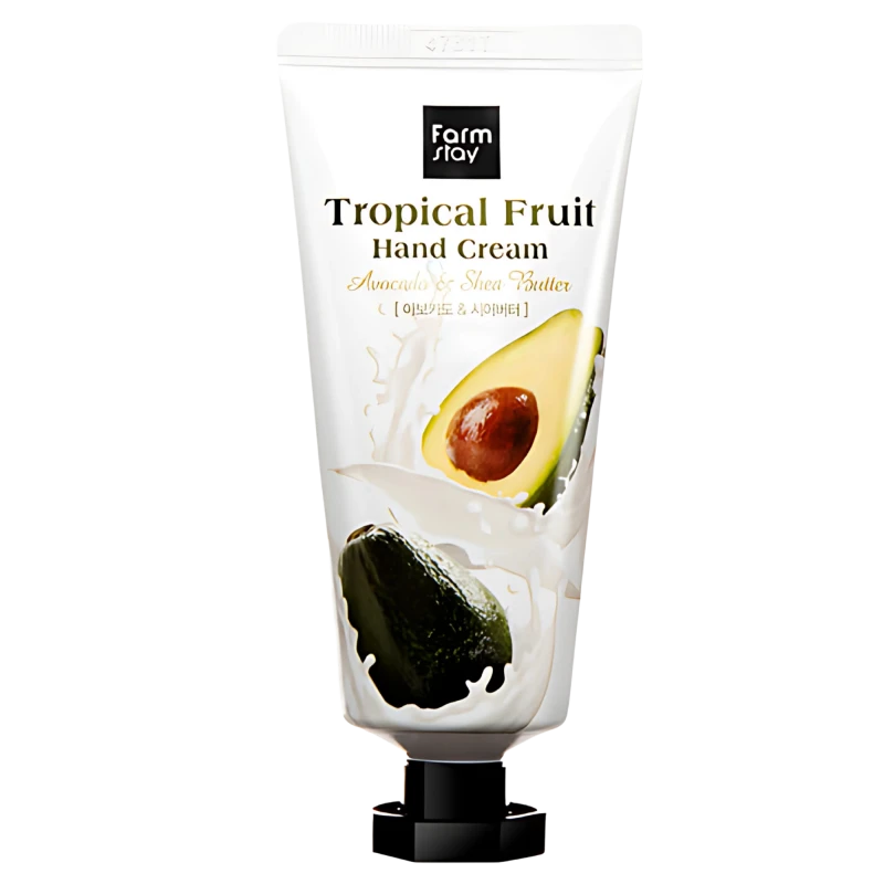 FARMSTAY Crema pentru maini TROPICAL FRUIT HAND CREAM AVOCADO & SHEA BUTTER 50ml