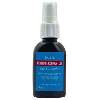 Peroxid de hidrogen-LUX 3% spray 50ml N1