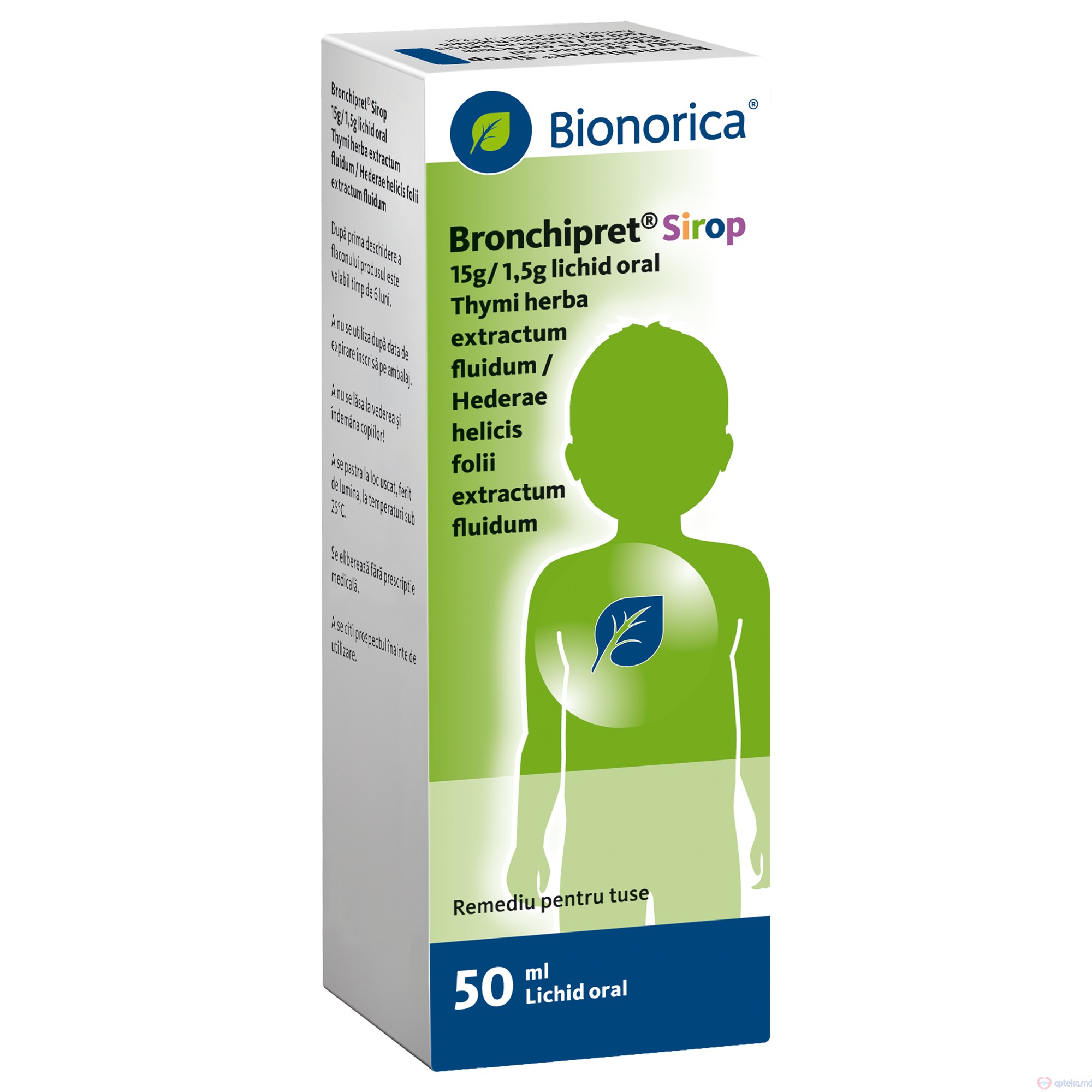 Bronchipret Sirop lichid oral 50 ml N1