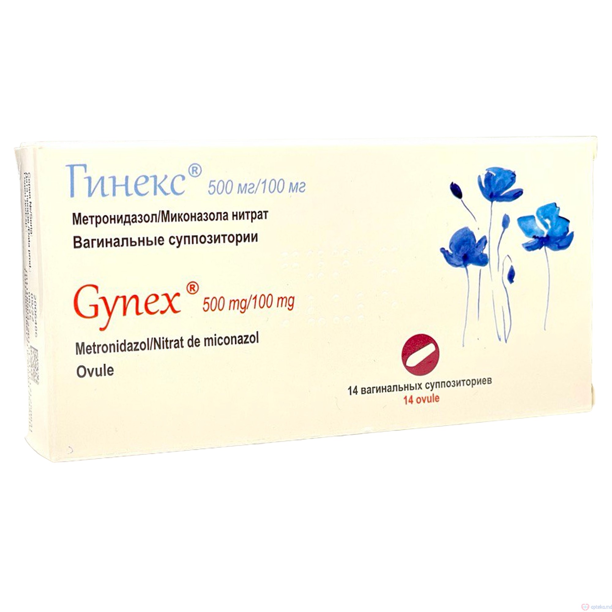 Gynex Forte ovule 750 mg/200 mg N7