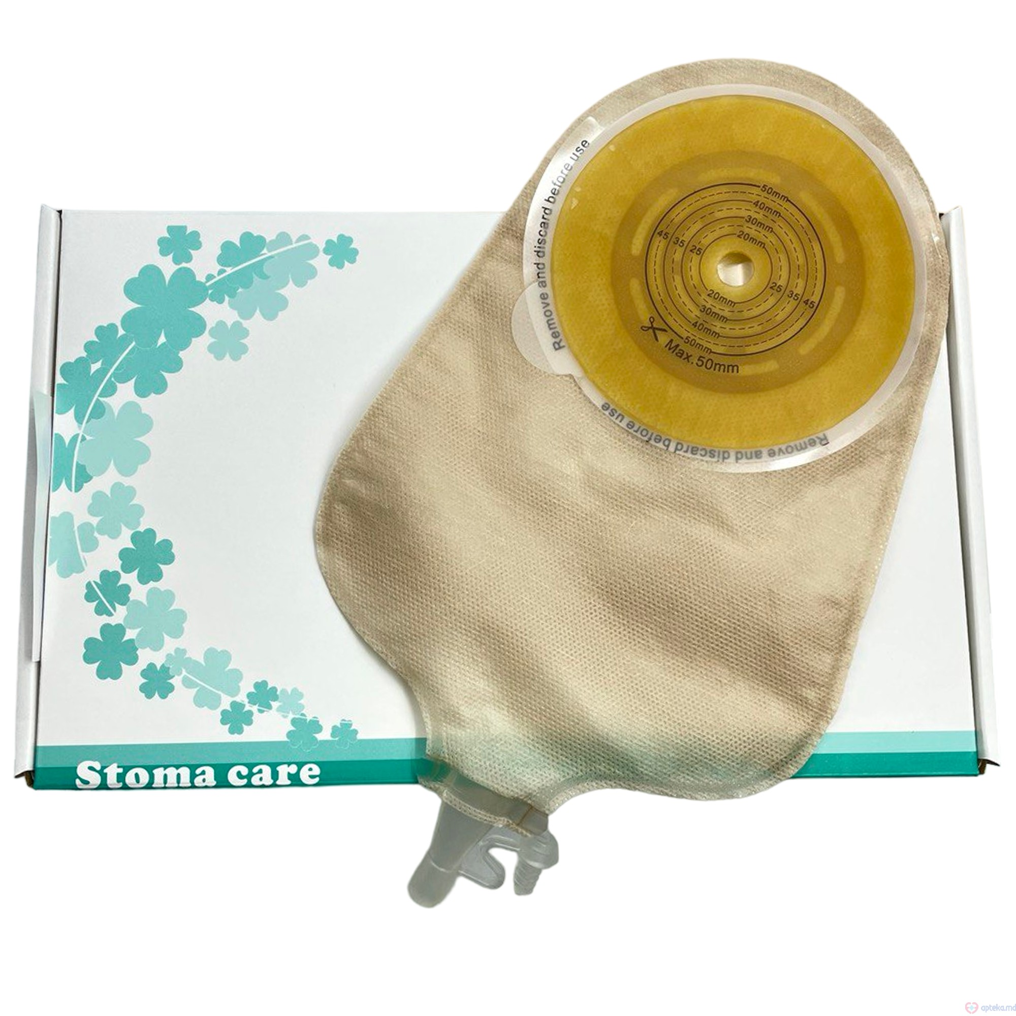 Sistem stomic unitar pentru urostomie (plat) N1