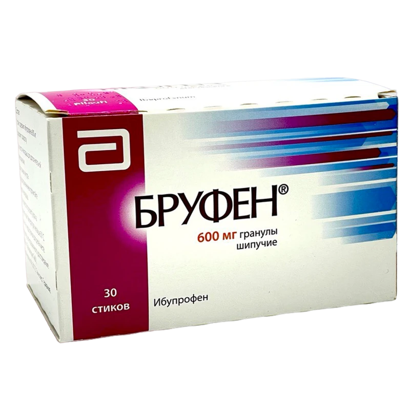 Бруфен 600 мг гран шипуч N30 Бруфен 600 мг гран шипуч N30
