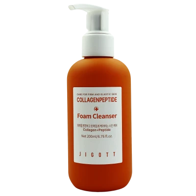 Jigott Пенка с коллагеном и пептидами Collagen Peptide Foam Cleanser 200ml Jigott Пенка с коллагеном и пептидами Collagen Peptide Foam Cleanser 200ml