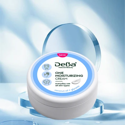 DeBa Crema universala pentru fata si corp cu ulei de cocos, 200 ml