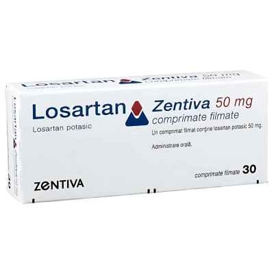 Losartan comp. 50 mg N10x3 Losartan comp. 50 mg N10x3
