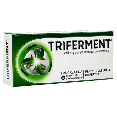 Трифермент, таб п/к/о 275мг, N10x3
