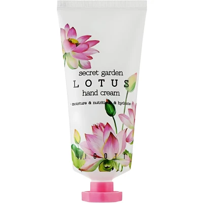 Jigott Crema pentru maini cu extract de lotus SECRET GARDEN LOTUS HAND CREAM 100ml