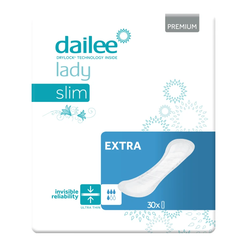 Прокладки урологические DAILLEE LADY Slim 4 капли Extra N30 Прокладки урологические DAILLEE LADY Slim 4 капли Extra N30