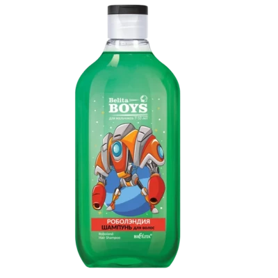 Sampon pentru baieti Roboland 7-10 ani 300 ml Sampon pentru baieti Roboland 7-10 ani 300 ml