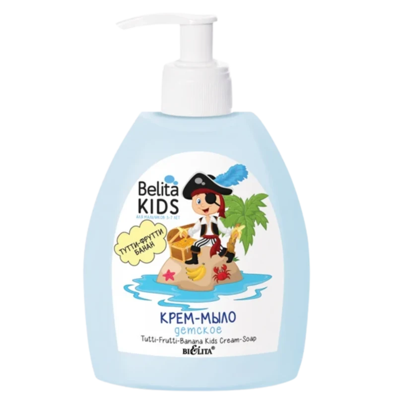 Детское крем-мыло Tutti-Frutti 3–7 лет 300 мл Детское крем-мыло Tutti-Frutti 3–7 лет 300 мл