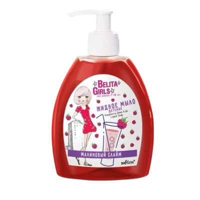 Детское жидкое мыло Raspberry Slime 7–10 лет 300 мл Детское жидкое мыло Raspberry Slime 7–10 лет 300 мл