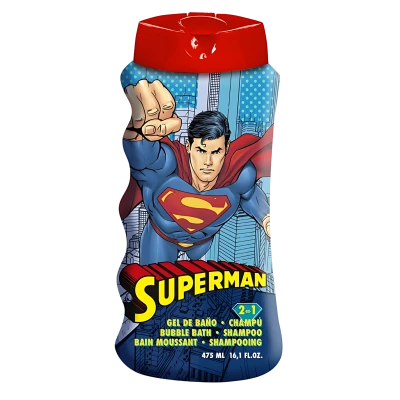 LORENAY Superman Spuma de baie si sampon Bubble Bath & Shampoo 475 мл LORENAY Superman Spuma de baie si sampon Bubble Bath & Shampoo 475 мл
