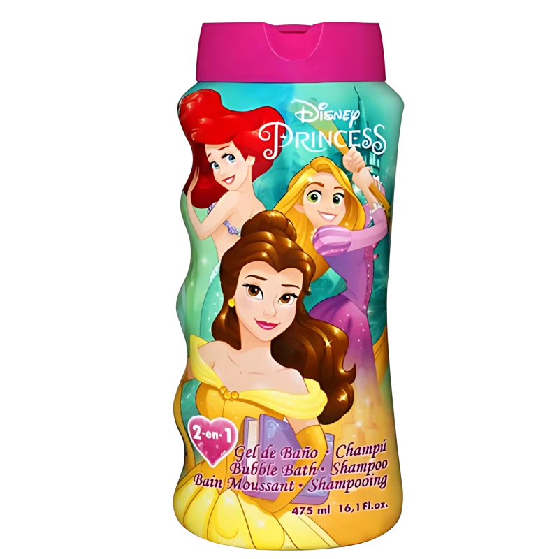 Lorenay Princess Пенка для ванны и шампунь Bubble Bath&Shampoo  475 мл