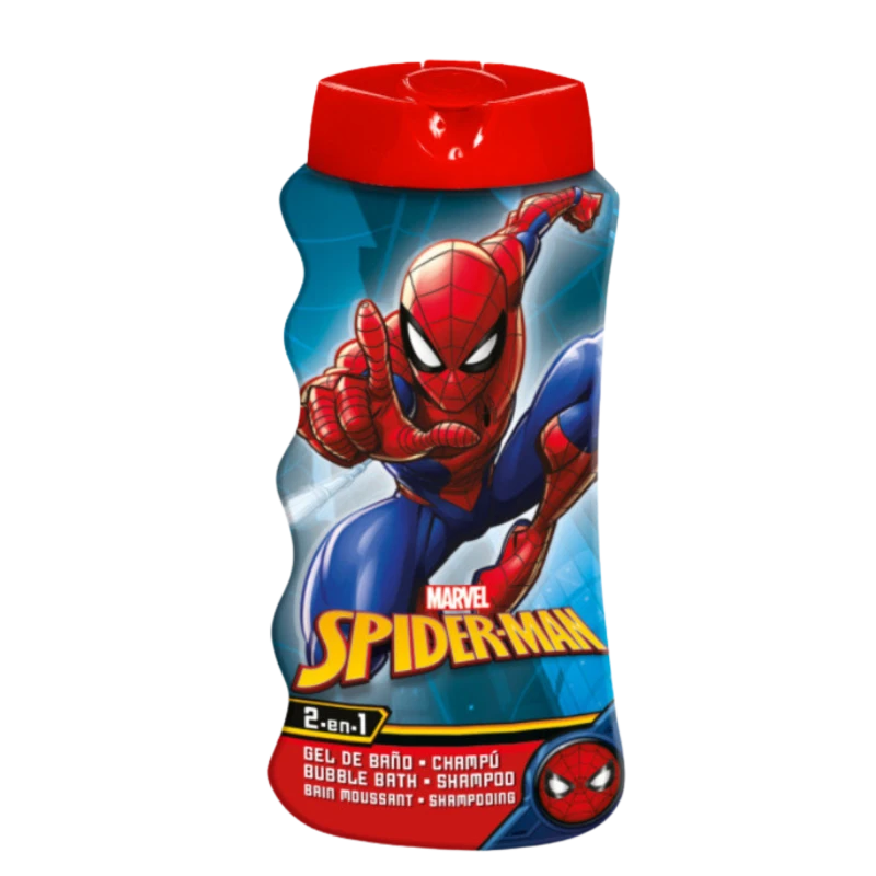 Lorenay Spider-man Пена для ванны и шампунь Bubblebath&Shampoo 475 мл