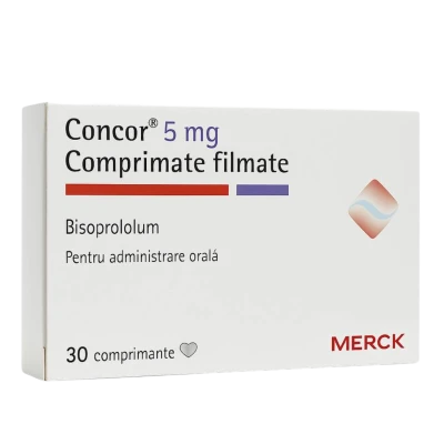 Concor comp. film. 5 mg N30 Concor comp. film. 5 mg N30