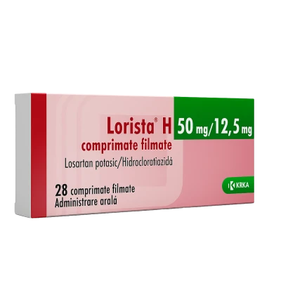 Lorista H comp. film. 50 mg + 12,5 mg N14x2 Lorista H comp. film. 50 mg + 12,5 mg N14x2