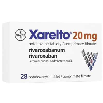 Xarelto comp. film. 20 mg N28 Xarelto comp. film. 20 mg N28