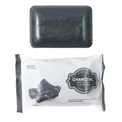 Jigott Sapun cu carbune Charcoal Peeling Soap 150g