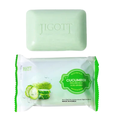 Jigott Sapun cu extract de castravete Cucumber Peeling Soap 150g