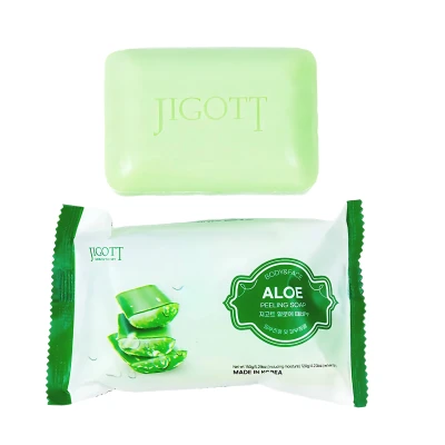 Jigott Sapun cu extract de aloe Aloe Peeling Soap 150g