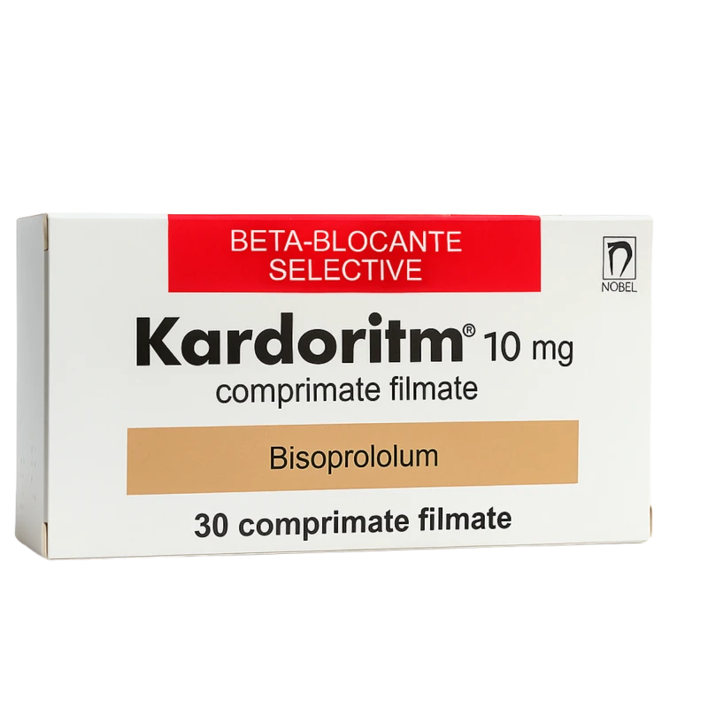 Kardoritm comprimate filmate 10 mg N10x3 Kardoritm comprimate filmate 10 mg N10x3