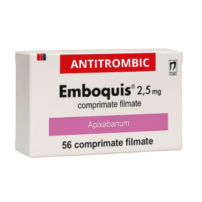Emboquis comprimate filmate 2.5 mg N7x8 Emboquis comprimate filmate 2.5 mg N7x8