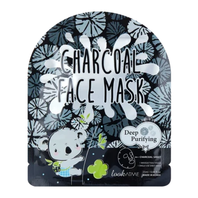 LookAtMe Masca pentru fata din tesuturi (Charcoal) 25ml LookAtMe Masca pentru fata din tesuturi (Charcoal) 25ml