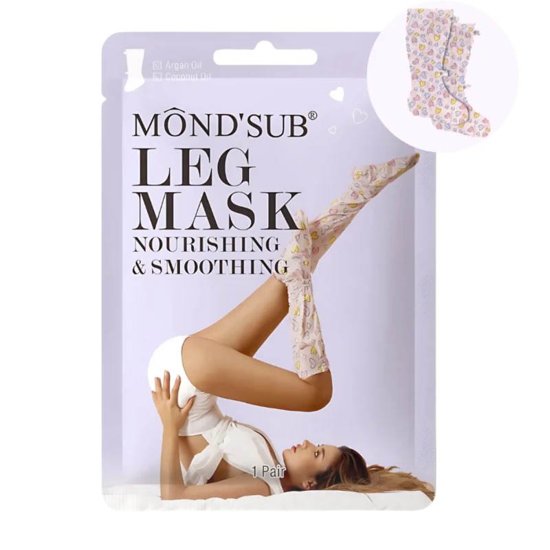 Mond'Sub Маска-носки длинные для ног  Nourishing&Smoothing Leg Mask 1 пара