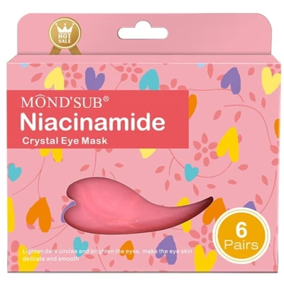 Mond'Sub Patch-uri pentru ochi cu cristale de niacinamida Niacinamide Crystal Eye Mask 6 per