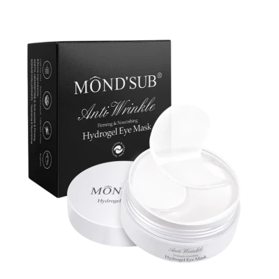Mond'Sub Patch-uri pentru ochi Anti-wrinkle firming-nourishing hydrogel eye mask (BLACK) 60buc