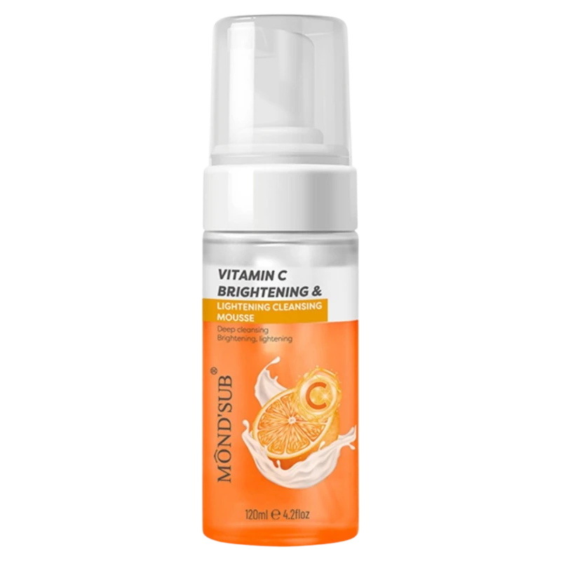 Mond'Sub Очищающий мусс Vitamin C Brightening&Lightening Cleansing Mousse 120мл
