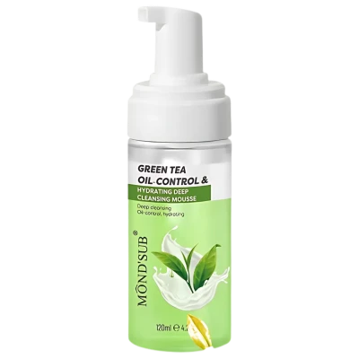 Mond'Sub Spuma de curatare Green Tea Oil-control&Hydrating Deep Cleansing Mousse 120ml