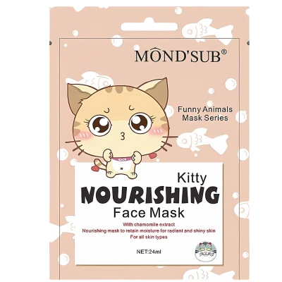 Mond'Sub Masca pentru fata hranitoare Kitty Nourishing Face Mask 24ml