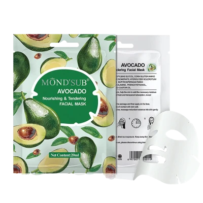 Mond'Sub Masca pentru fasa cu Avocado Nourishing&Tendering Facial Mask 20ml