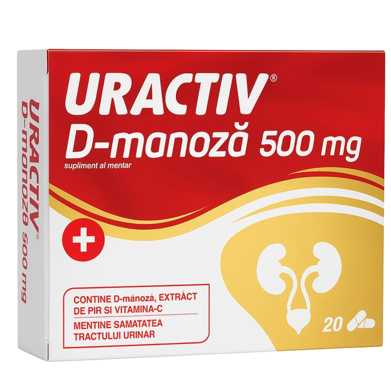 Uractiv D-Manoza caps. 500 mg N20