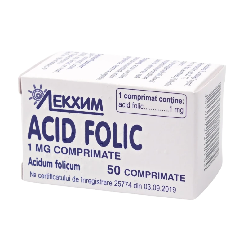 Acid folic comp. 1 mg N50
