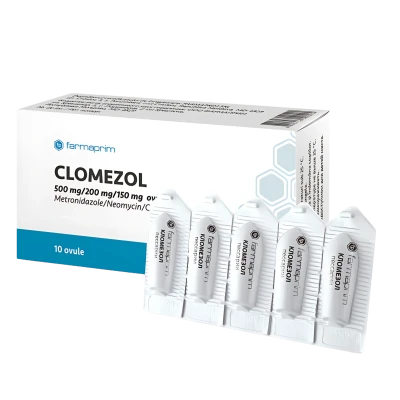Clomezol ovule 500 mg + 150 mg + 200 mg N5x2