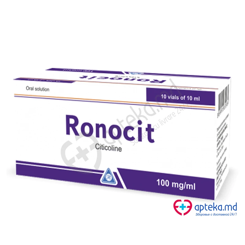 Ronocit sol. orala 100 mg/ml 10 ml N10