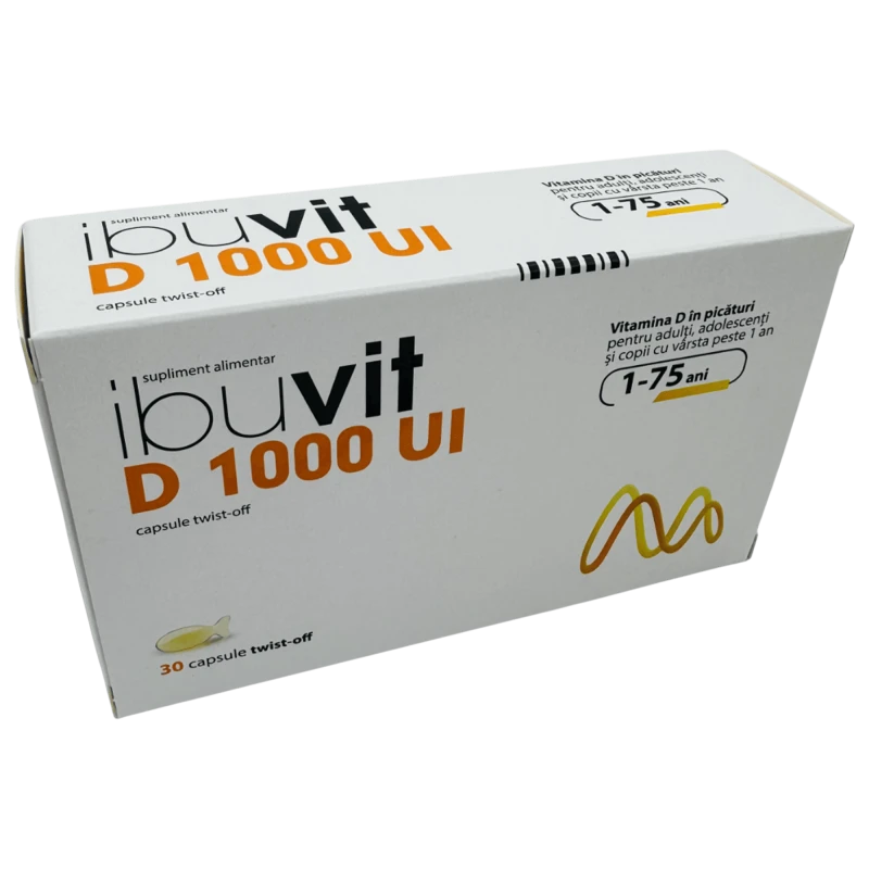 Ибувит Д 1000 UI капс. N15x2