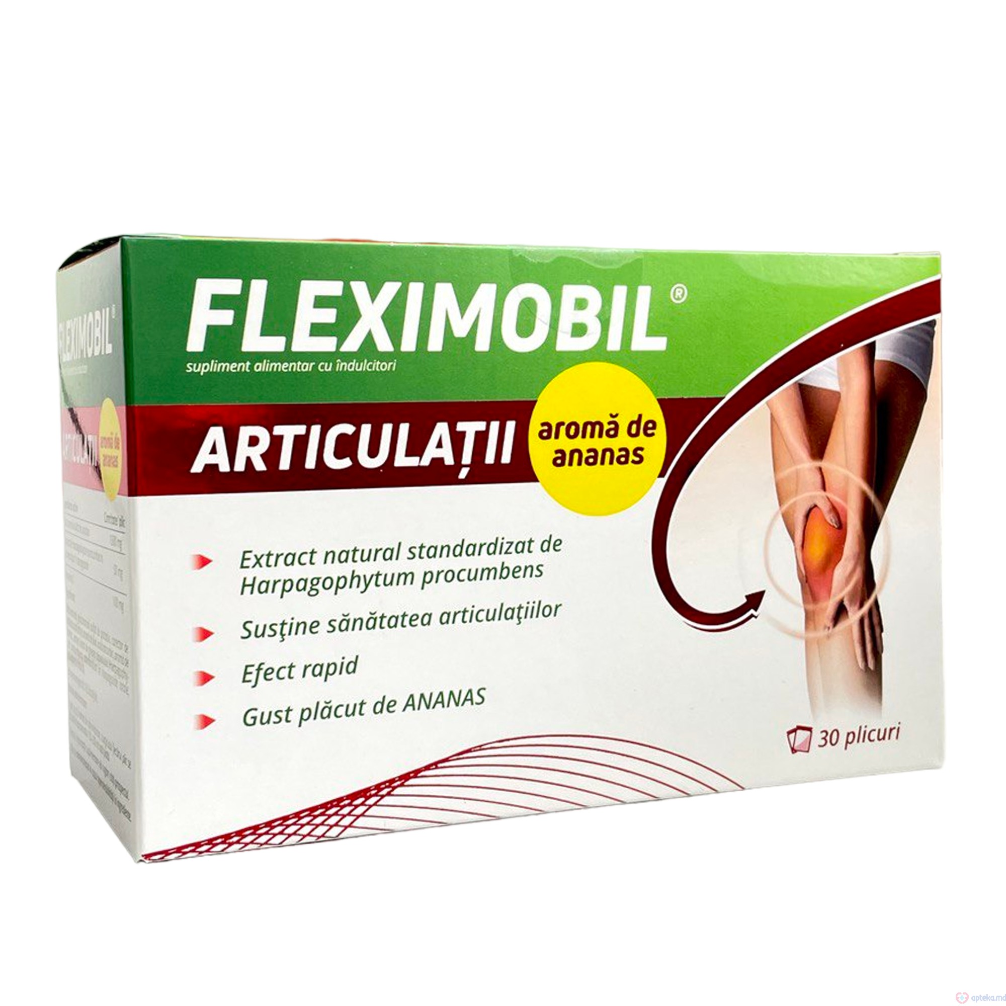 Fleximobil Articulatii aroma de ananas plic. N30