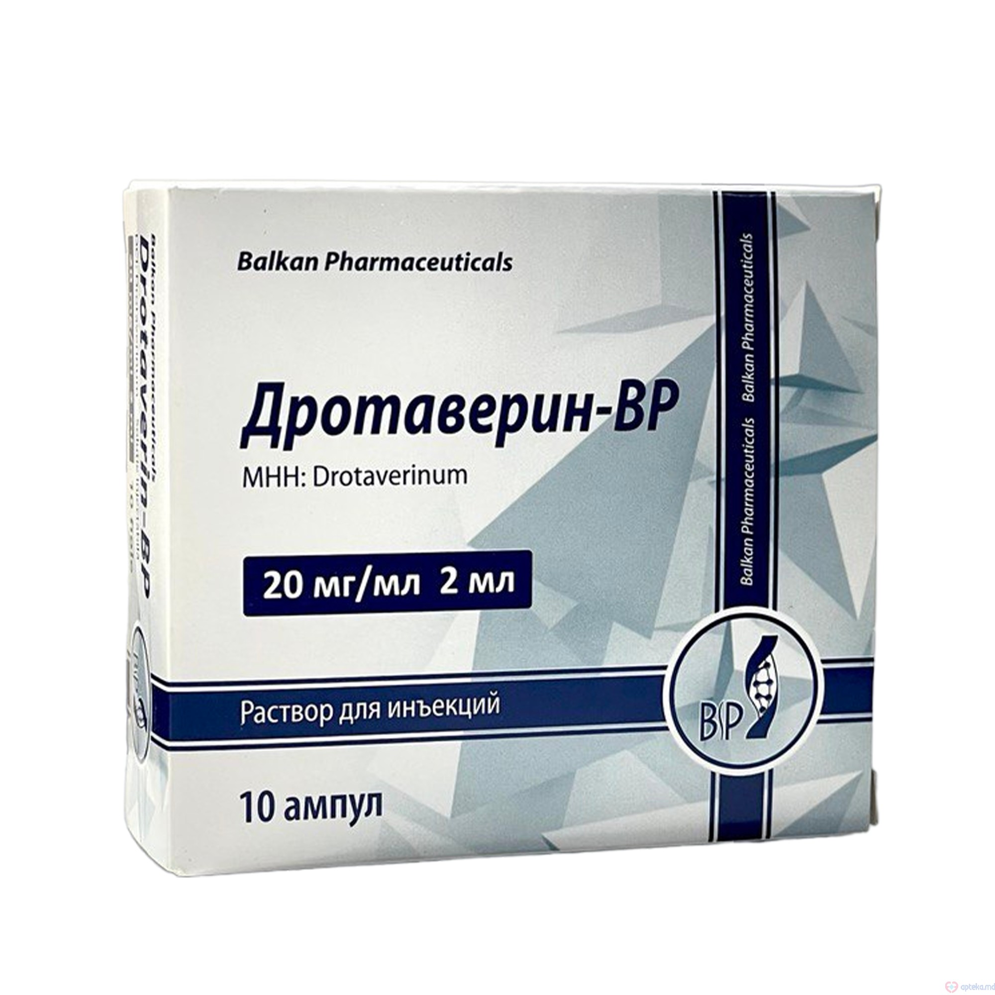 Drotaverin-BP sol. inj. 20 mg/ml 2 ml N5x2