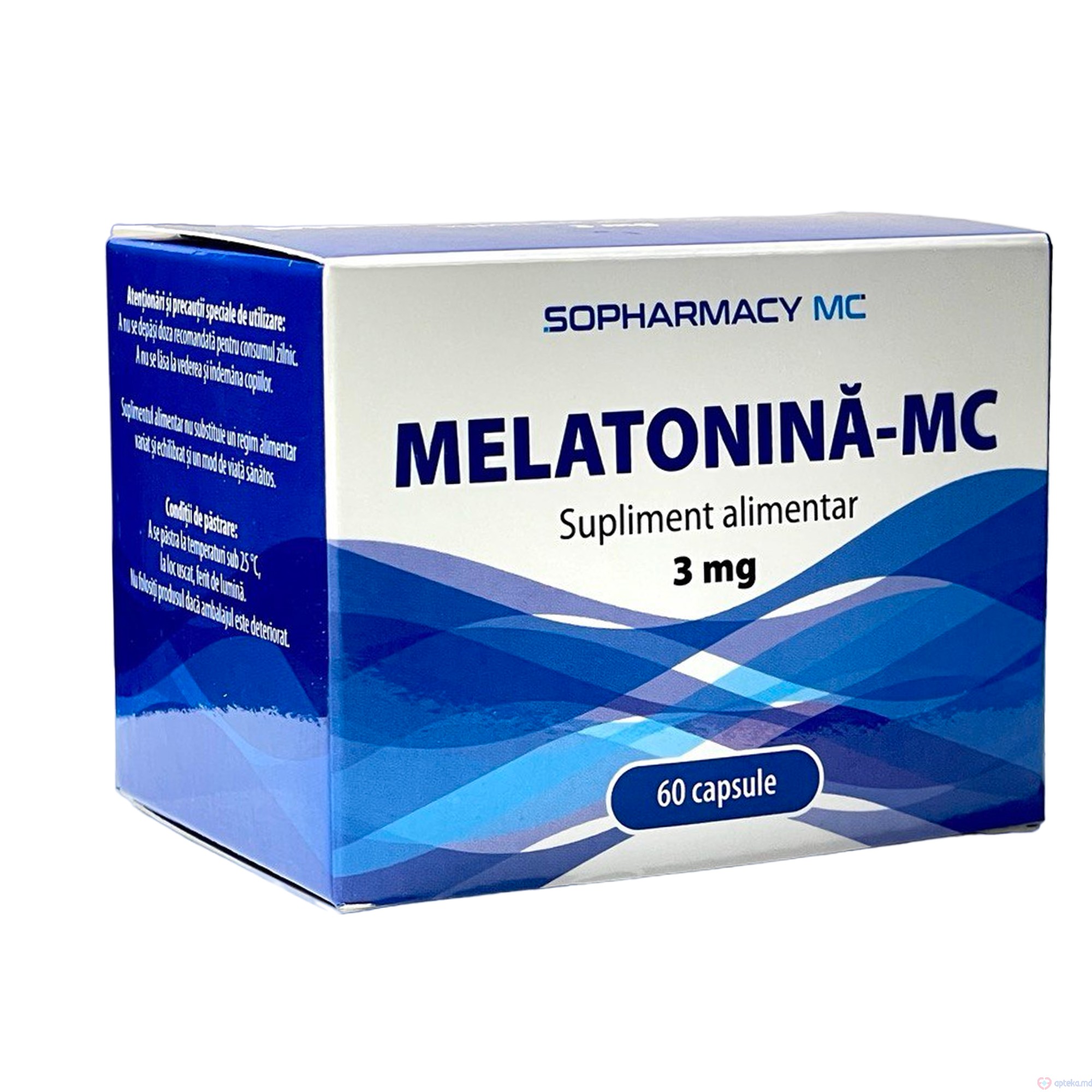 Melatonina-MC caps. 3 mg N10x6