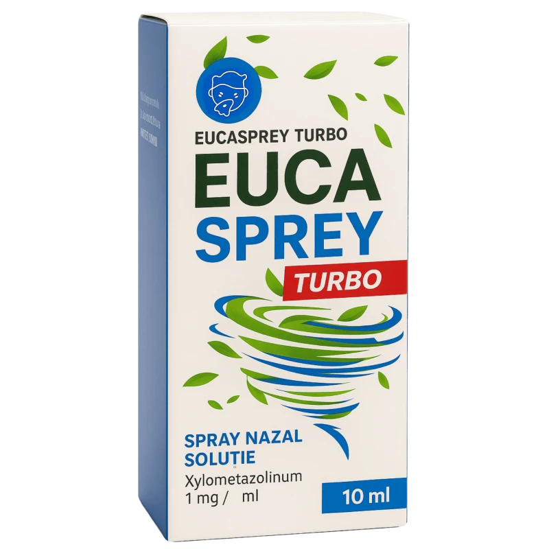Eucasprey Turbo 1 mg/ml / 10 ml spray nazal, soluţie